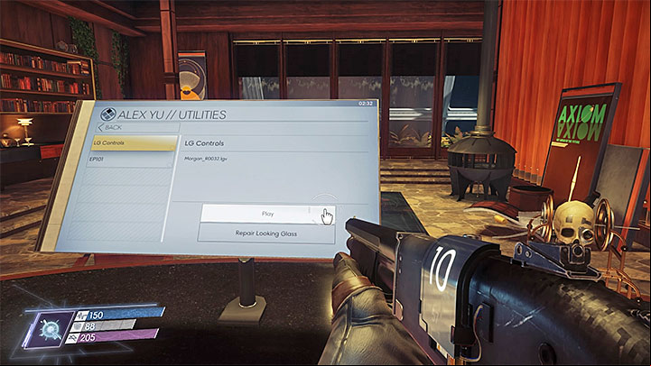 Choose the new recording from the list - Before I Give You the Key | Main Story - Main Story - Walkthrough - Prey Game Guide