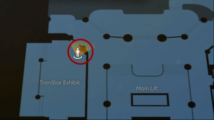 Visit the TranStar Exhibit Room located in the western part of level 1 of Talos I Lobby - Talos Smuggling Ring | Side Quests - Side Quests - Prey Game Guide