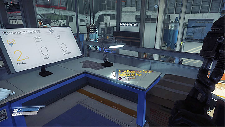 Fortunately, unlocking the propulsion system is not that complicated - Hardware Labs | Side Quests - Side Quests - Prey Game Guide