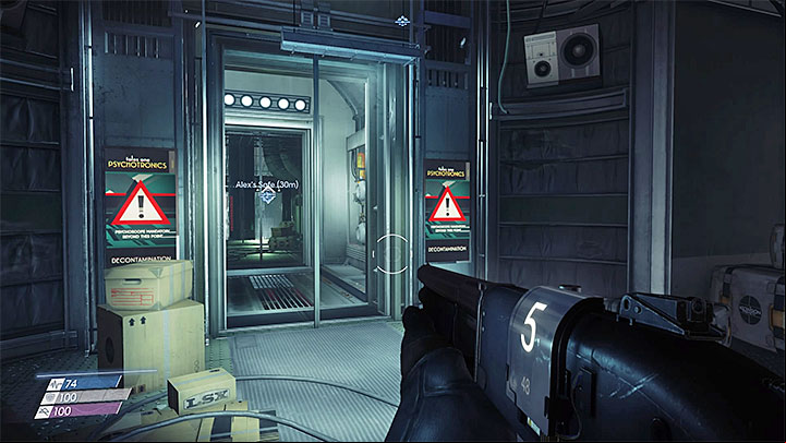 The decontamination room forces you to wear a Psychoscope before you can proceed further - Typhoon Powers | Chartacter development - Character development - Prey Game Guide