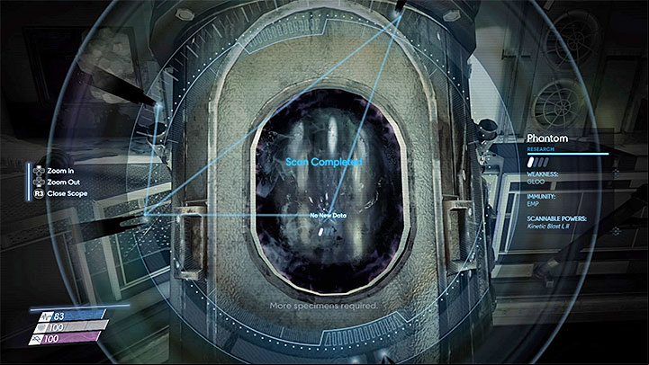 Youll perform your first scan in the Aritium - Typhoon Powers | Chartacter development - Character development - Prey Game Guide