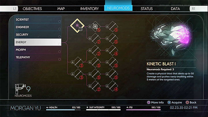 1 - Typhoon Powers | Chartacter development - Character development - Prey Game Guide