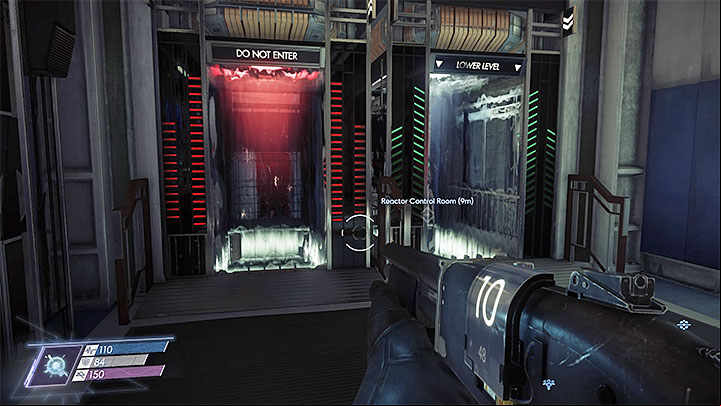 The Grav Shaft that can take you to the Coolant Chamber - Reboot | Main Story Walkthrough Prey - Main Story - Walkthrough - Prey Game Guide