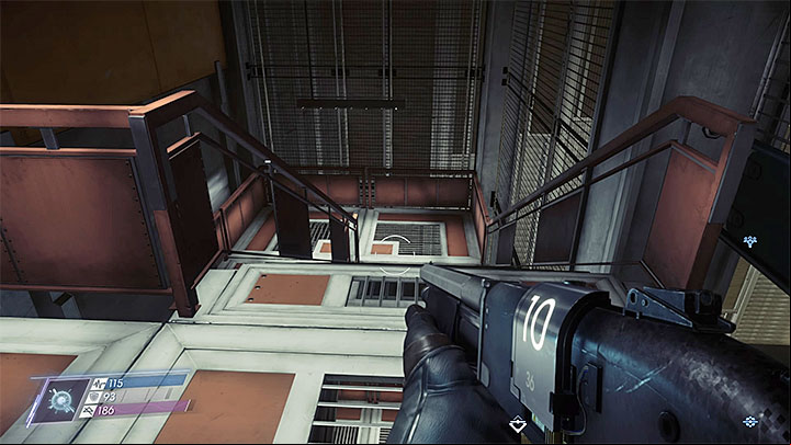 The northern stairwell allows you to go to the lower level - Reboot | Main Story Walkthrough Prey - Main Story - Walkthrough - Prey Game Guide