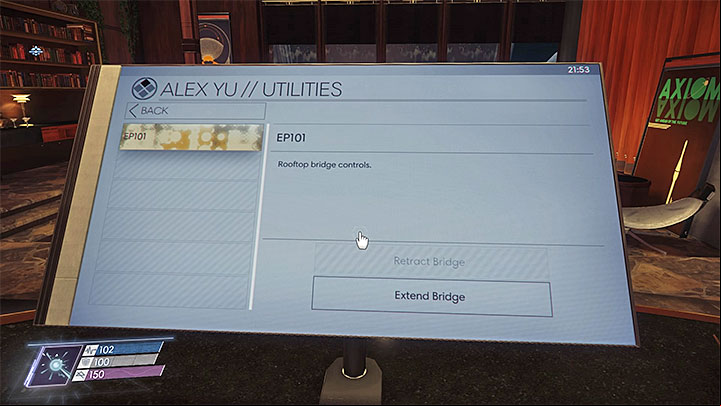 You must now go back to Alex Yus Office located in the Arboretum (you can use the near the Grav Shaft or climb the rocks) - Who is December? | Side Quests - Side Quests - Prey Game Guide