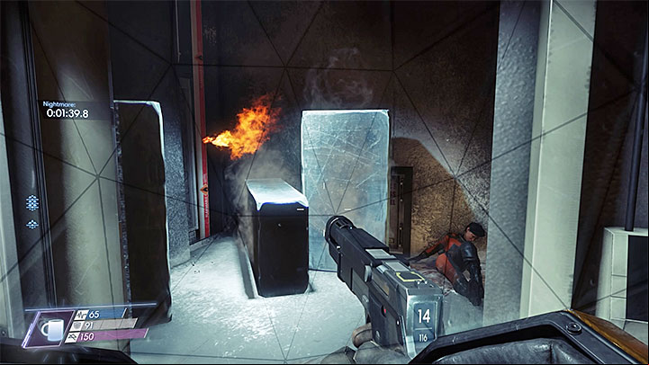 Fix the water pressure regulator and Will Mitchell will let you into the freezer - Crew Quarters | Side Quests - Side Quests - Prey Game Guide