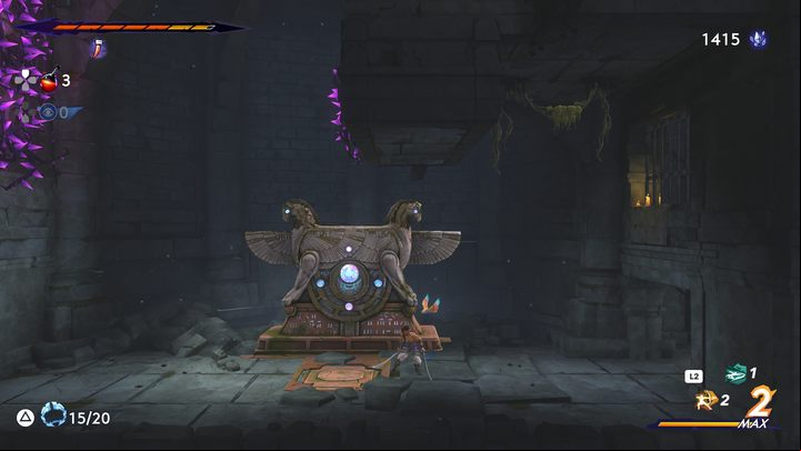 The western side of the region, at the border of the Hyrcanian Forest - Prince of Persia The Lost Crown: All Fast travel points - Secrets and Collectibles - Prince of Persia The Lost Crown Guide