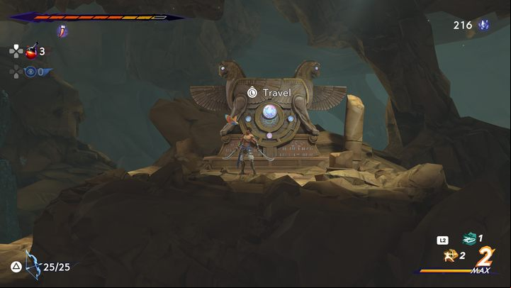 The central part of the region - Prince of Persia The Lost Crown: All Fast travel points - Secrets and Collectibles - Prince of Persia The Lost Crown Guide