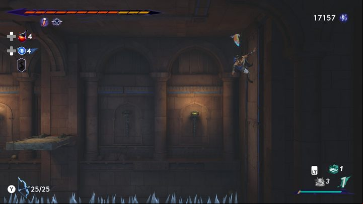 Coin #1 can be found in the western part of the region, in a hidden room behind a false wall - Prince of Persia The Lost Crown: All Xerxes coins - Secrets and Collectibles - Prince of Persia The Lost Crown Guide