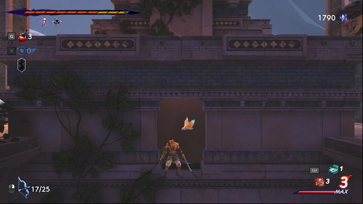 Inside a stone structure - Prince of Persia The Lost Crown: All Xerxes coins - Secrets and Collectibles - Prince of Persia The Lost Crown Guide