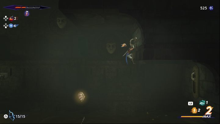 Coin #3 is in a room filled with water - Prince of Persia The Lost Crown: All Xerxes coins - Secrets and Collectibles - Prince of Persia The Lost Crown Guide