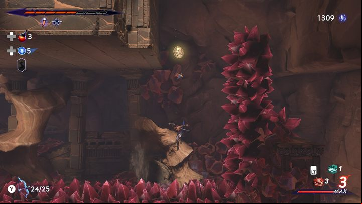 In the further part of the platforming section mentioned in coin #4 - Prince of Persia The Lost Crown: All Xerxes coins - Secrets and Collectibles - Prince of Persia The Lost Crown Guide