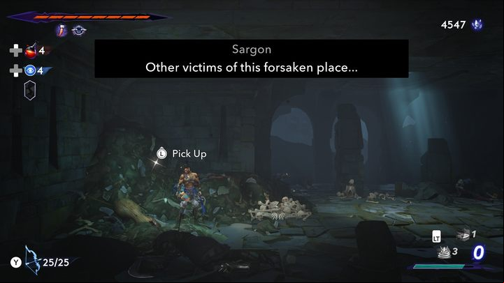 Western border of the region - Prince of Persia The Lost Crown: All Lore Items - Secrets and Collectibles - Prince of Persia The Lost Crown Guide
