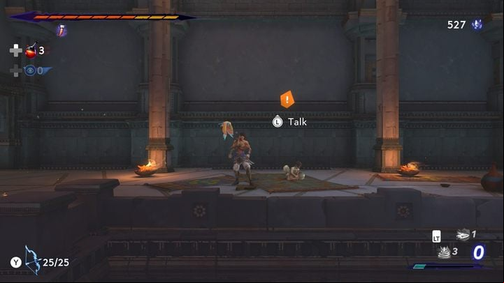 You'll find Fariba in the northern part of the region - Prince of Persia The Lost Crown: All Maps (Fariba) - Secrets and Collectibles - Prince of Persia The Lost Crown Guide