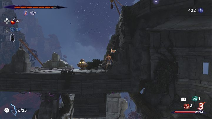 Fariba is waiting at the very edge of the map, on top of the lighthouse - Prince of Persia The Lost Crown: All Maps (Fariba) - Secrets and Collectibles - Prince of Persia The Lost Crown Guide