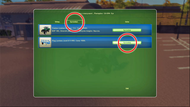 Sell the plow that you have. - The third season - The Career Mode - Professional Farmer 2014 - Game Guide and Walkthrough