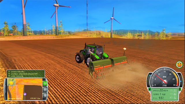 A wider seed drill will let you save a lot of time. - Field works at a larger scale - Farm development - Professional Farmer 2014 - Game Guide and Walkthrough
