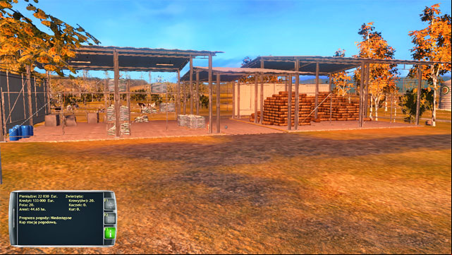 The warehouse is one of the structures on the farm - Farm buildings - Elements of the game - Professional Farmer 2014 - Game Guide and Walkthrough