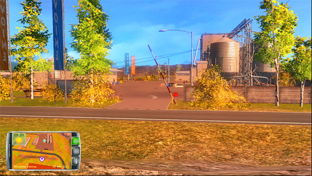 Close to the farm, to the East, there is a crops collection point. - Buildings on the minimap - Elements of the game - Professional Farmer 2014 - Game Guide and Walkthrough