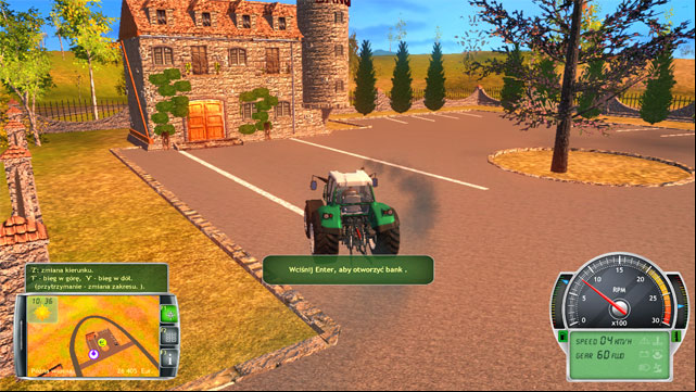 You have reached the bank - Getting acquainted with the farm and first works - The Career Mode - Professional Farmer 2014 - Game Guide and Walkthrough