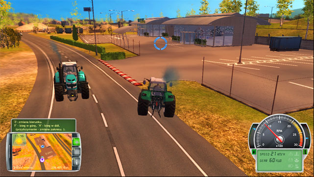 Go to the machine store. - Getting acquainted with the farm and first works - The Career Mode - Professional Farmer 2014 - Game Guide and Walkthrough