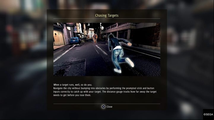 Chases are a new feature of Judgment - Pursuits in Judgment - A detectives work - Judgment Guide