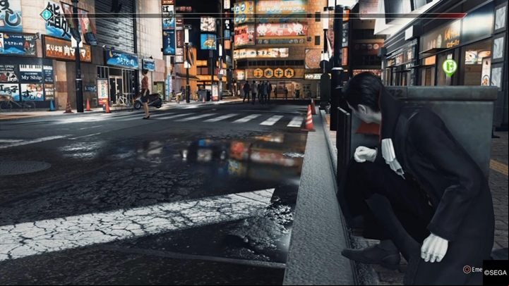 During the return to Yagami Detective Agency, you will get a phone and you will have to go to the Tender bar - Chapter 4 Skeletons in the Closet | Judgment Walkthrough - The main storyline - Judgment Guide