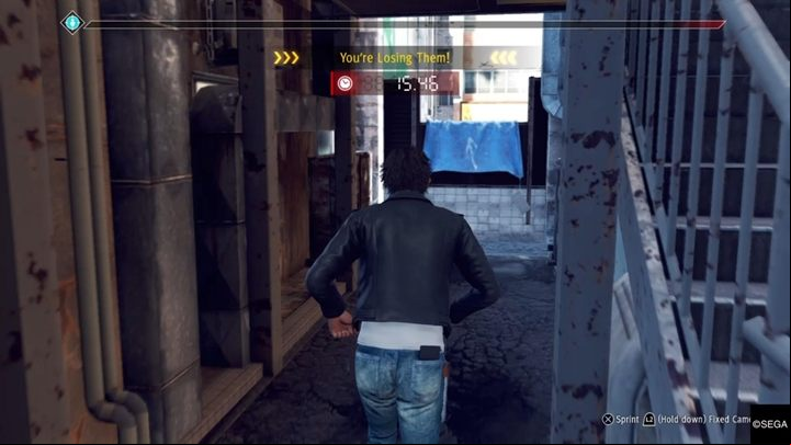 Description: Go to the specified location and then target Hiyama - Kamurocho Streets | Judgment side cases walkthrough - Side cases - Judgment Guide