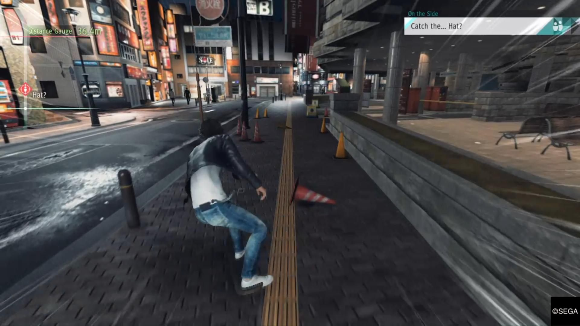 Description: You will meet Yukkako in front of the Yagami Detective Agency - Kamurocho Streets | Judgment side cases walkthrough - Side cases - Judgment Guide