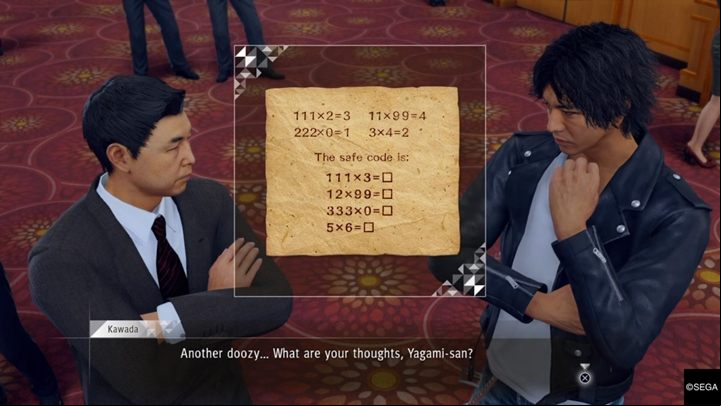 When available - Yagami Detective Agency | Judgment side cases walkthrough - Side cases - Judgment Guide