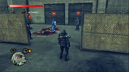 You can find the squad in a fenced area, next to the high building - Yellow Zone - p. 2 | Secrets - Secrets - Prototype 2 Game Guide