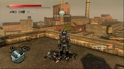 You can find the body on the buildings rooftop - Green Zone - p. 1 | Secrets - Secrets - Prototype 2 Game Guide
