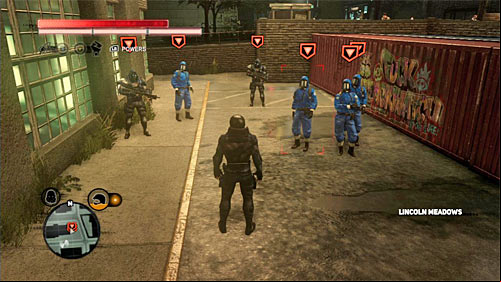 You can find the squad near the containers - Green Zone - p. 2 | Secrets - Secrets - Prototype 2 Game Guide
