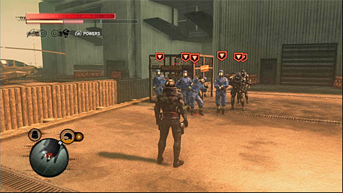 You can find the squad on a small platform on the back of Island Ferry building - Red Zone - p. 2 | Secrets - Secrets - Prototype 2 Game Guide