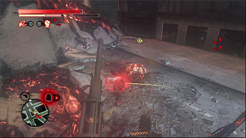 Heller develops all other powers mainly by defeating and consuming those opponents who have hand icon over their heads (screen above) - Hellers powers | Other - Other - Prototype 2 Game Guide