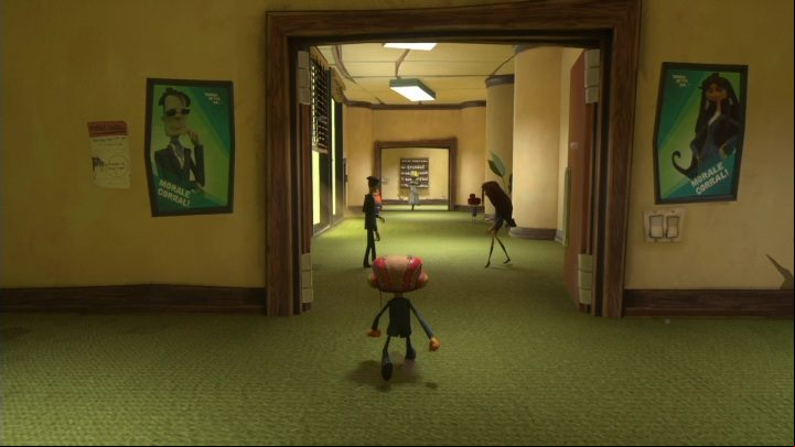 You will get control over the character when Loboto moves down the corridor along with his belongings - Psychonauts 2: Lobotos Labyrinth - walkthrough - Walkthrough - Psychonauts 2 Guide
