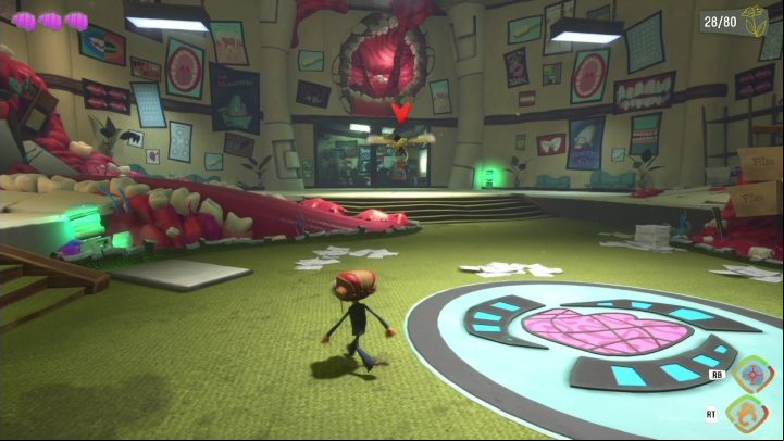 It's time for another fight - Psychonauts 2: Lobotos Labyrinth - walkthrough - Walkthrough - Psychonauts 2 Guide