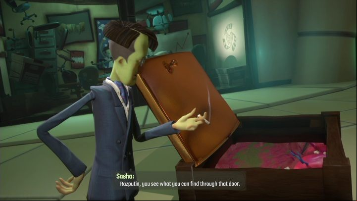 Tooth fairies will try to steal the gold door - Psychonauts 2: Lobotos Labyrinth - walkthrough - Walkthrough - Psychonauts 2 Guide