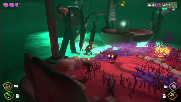 You will encounter enemies on your way whom you have to defeat to avoid losing precious health points - Psychonauts 2: Lobotos Labyrinth - walkthrough - Walkthrough - Psychonauts 2 Guide