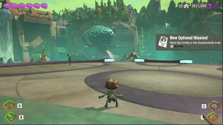 Your have to go to the Psychoisolation Chamber to get the key to the next location - Psychonauts 2: The Quarry - walkthrough - Walkthrough - Psychonauts 2 Guide
