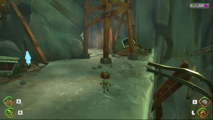 To get to the forest you need to enter the Questionable Area - Psychonauts 2: The Quarry - walkthrough - Walkthrough - Psychonauts 2 Guide