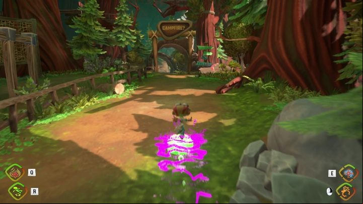 When you get to the Questionable Area, you will see quite a large area - Psychonauts 2: Questionable Area - walkthrough - Walkthrough - Psychonauts 2 Guide
