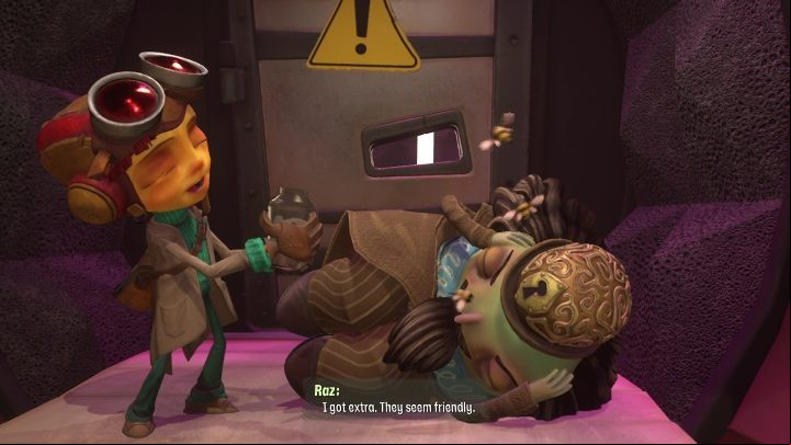 Go back with the bees to the Psychoisolation Chamber - Psychonauts 2: Questionable Area - walkthrough - Walkthrough - Psychonauts 2 Guide