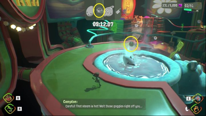 Now you have time to cut the onions - Psychonauts 2: Comptons Cookoff - walkthrough - Walkthrough - Psychonauts 2 Guide