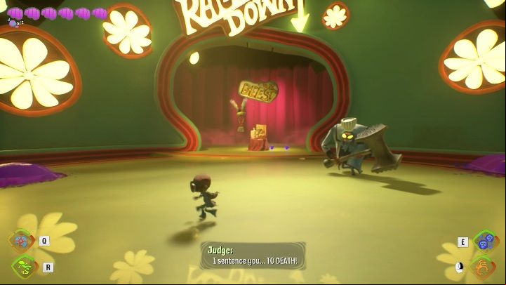 Just like in the first round, you'll have to fight some enemies now, too - Psychonauts 2: Comptons Cookoff - walkthrough - Walkthrough - Psychonauts 2 Guide
