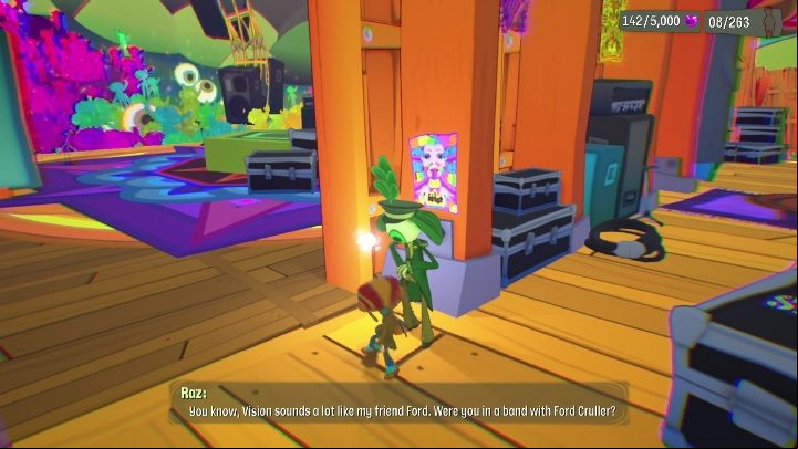When you get to the PSI King's Sensorium, you'll see a large area - Psychonauts 2: PSI Kings Sensorium - walkthrough - Walkthrough - Psychonauts 2 Guide