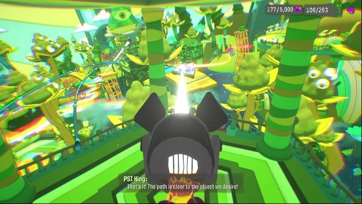 Climb the vines to the top - Psychonauts 2: PSI Kings Sensorium - walkthrough - Walkthrough - Psychonauts 2 Guide