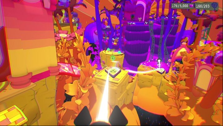 Again, you need to grab the spotlight and move the light to create another path - Psychonauts 2: PSI Kings Sensorium - walkthrough - Walkthrough - Psychonauts 2 Guide
