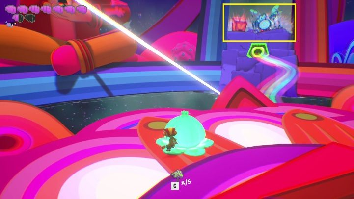 If you want to finish this stage, go to the drums - Psychonauts 2: PSI Kings Sensorium - walkthrough - Walkthrough - Psychonauts 2 Guide
