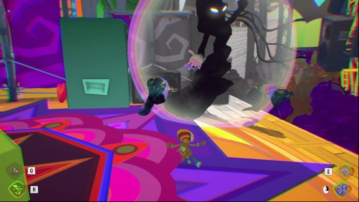 The memory of your main enemy will appear on the stage - Psychonauts 2: PSI Kings Sensorium - walkthrough - Walkthrough - Psychonauts 2 Guide
